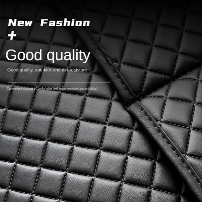 Universal Car Anti Kicks Pad Leather Seat Back Protector Waterproof Backseat Kick Mats With Organiz 3