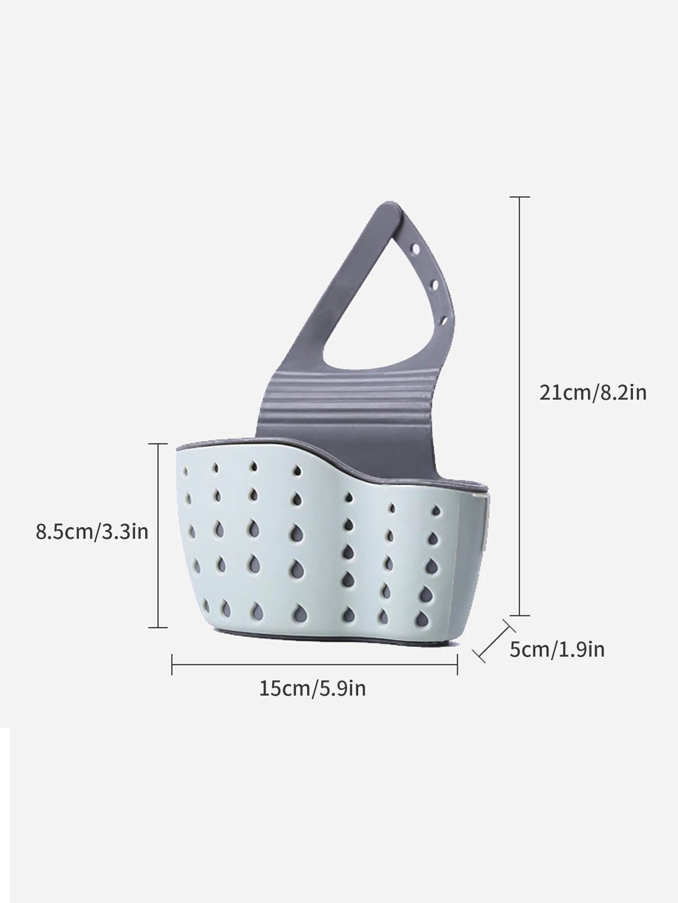 Multi-functional Double-layer Sink Hanging Bag Faucet Sponge Holder Basket Kitchen Rack & Storage Sink Accessories