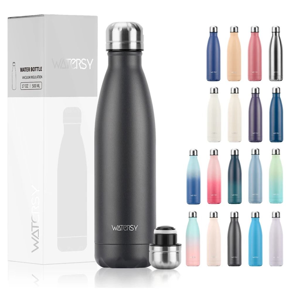 Stainless Steel Vacuum Bottle 500 ml Insulated Sports Flask