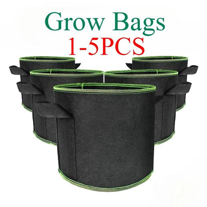 Fabric Grow Bags with Handles for Vegetables Flowers and Plants