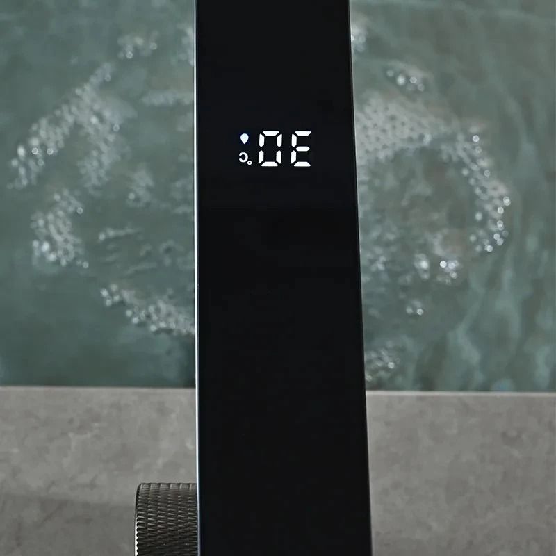Digital Display LED Bathroom Faucet With Hot And Cold Water Mixer 2