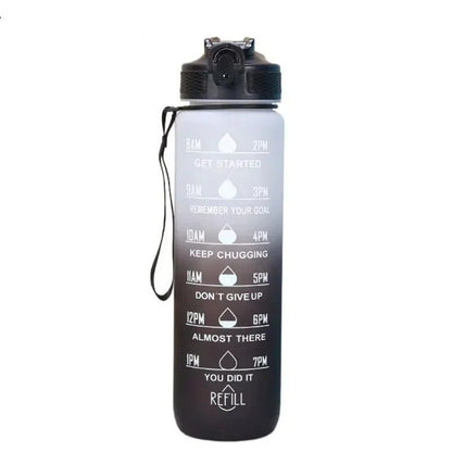 Plastic Sport Water Bottle Leakproof With Straw And Carry Handle 9
