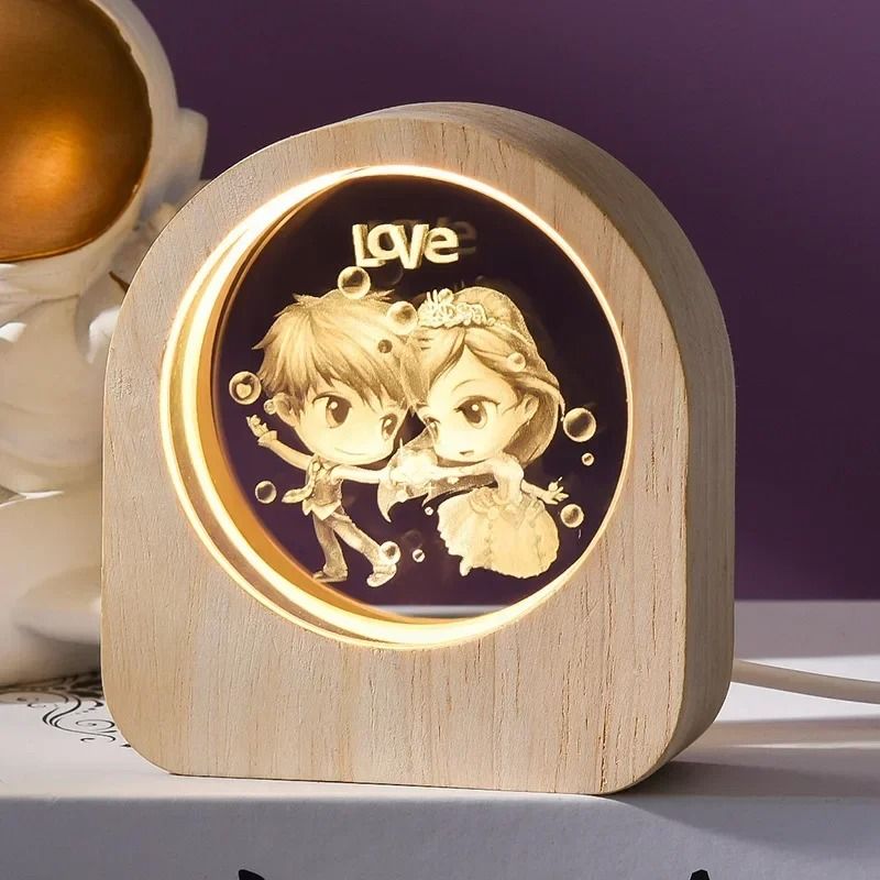 3D Crystal Glass Solar System Engraved Decoration For Desktop And Gift Giving 10