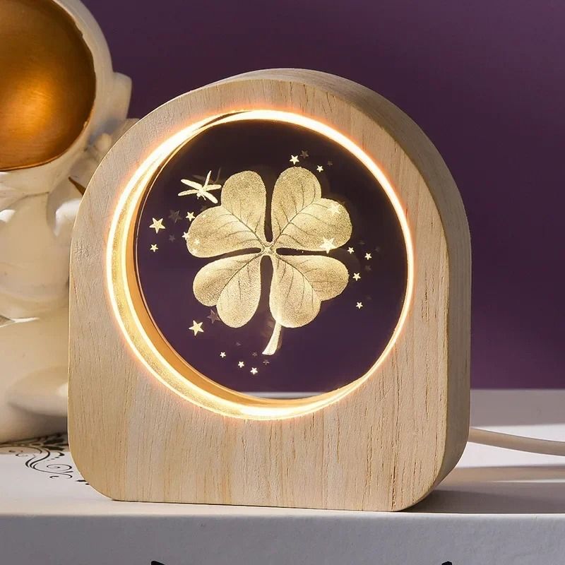 3D Crystal Glass Solar System Engraved Decoration For Desktop And Gift Giving 11