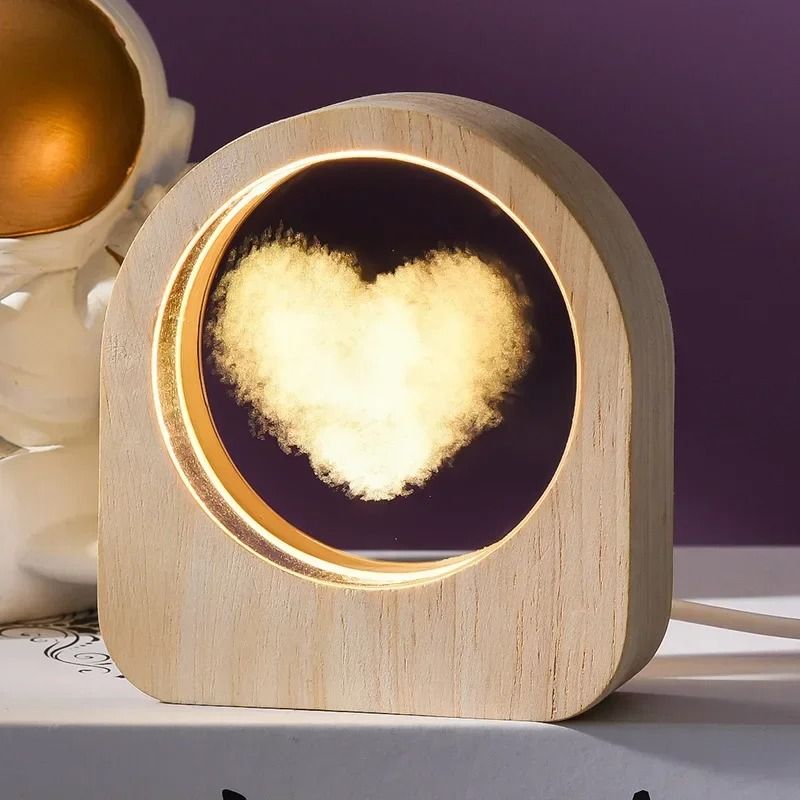 3D Crystal Glass Solar System Engraved Decoration For Desktop And Gift Giving 18