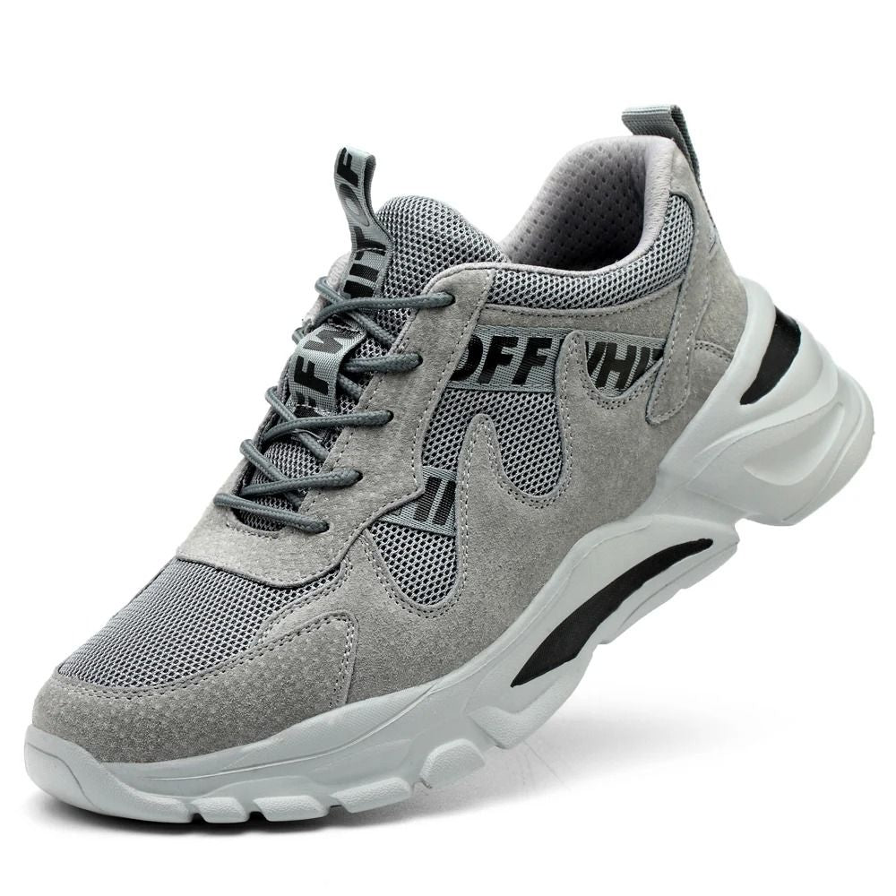 Mens Safety Work Sneakers Steel Toe Puncture Resistant Breathable 7