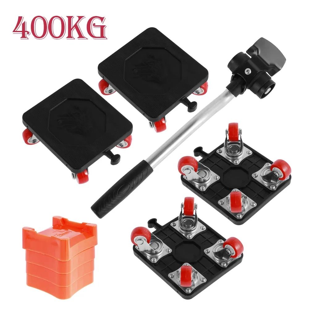 Heavy Duty Furniture Lifter And Mover Tool Set With 400KG Load Capacity