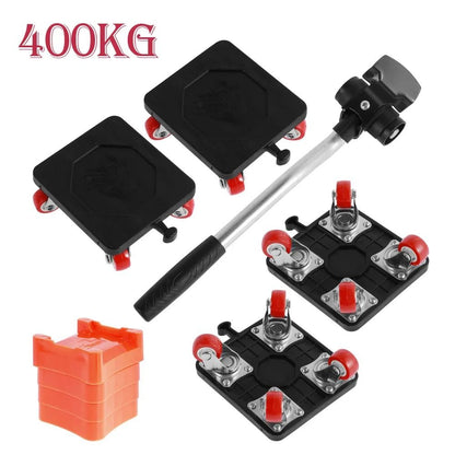 Heavy Duty Furniture Lifter And Mover Tool Set With 400KG Load Capacity