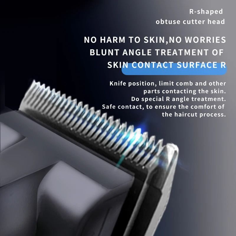 Professional Cordless Hair Trimmer Kit With Clipper Trimmer And Foil Shaver 2