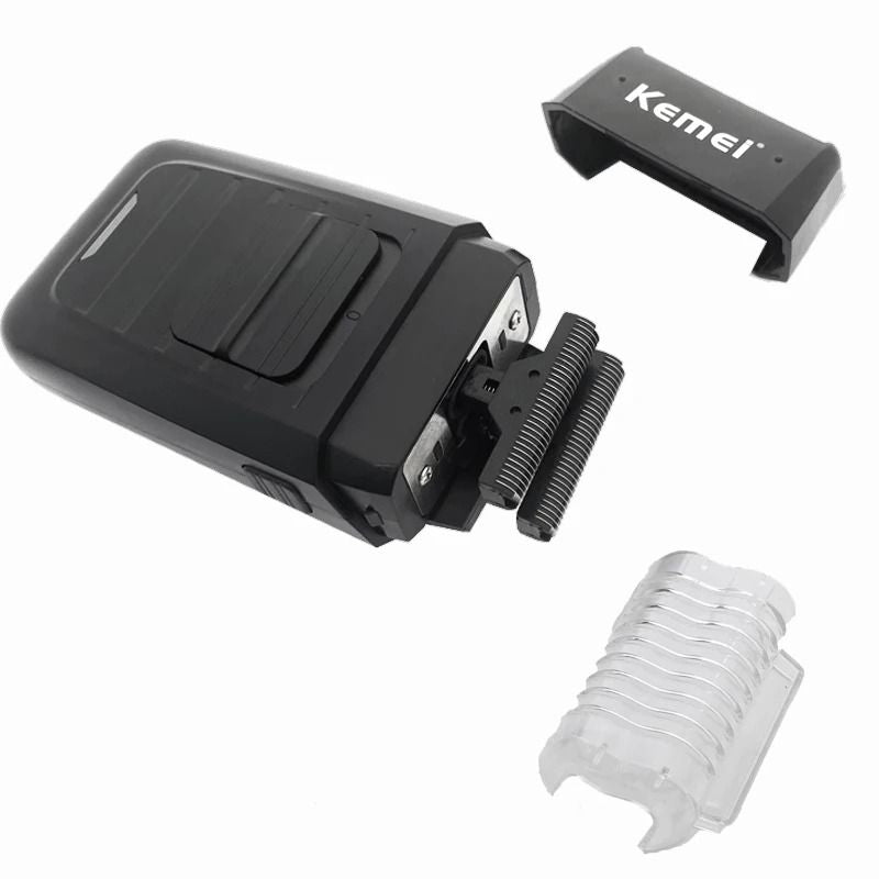 Professional Cordless Hair Trimmer Kit With Clipper Trimmer And Foil Shaver 4