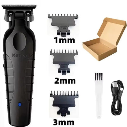 Professional Cordless Hair Trimmer Kit With Clipper Trimmer And Foil Shaver 6