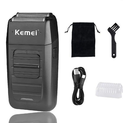 Professional Cordless Hair Trimmer Kit With Clipper Trimmer And Foil Shaver 7