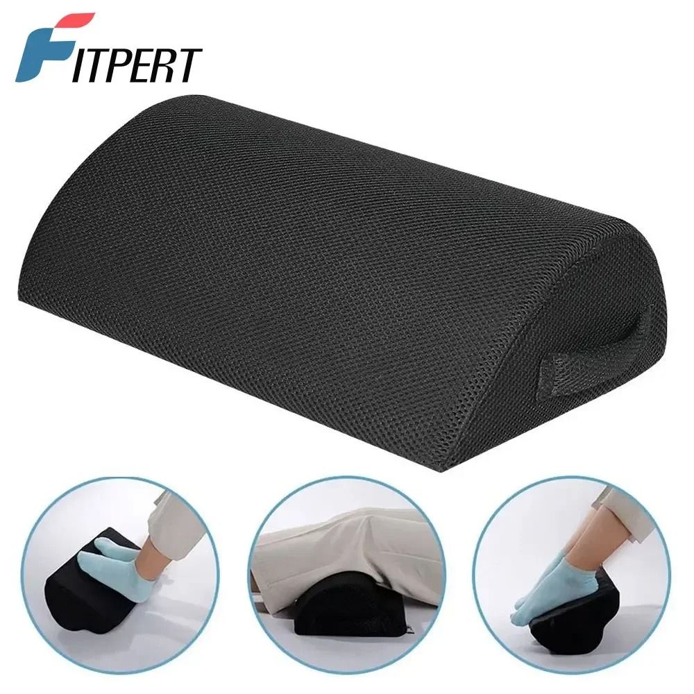 Memory Foam Foot Rest For Under Desk With Washable Cover 1