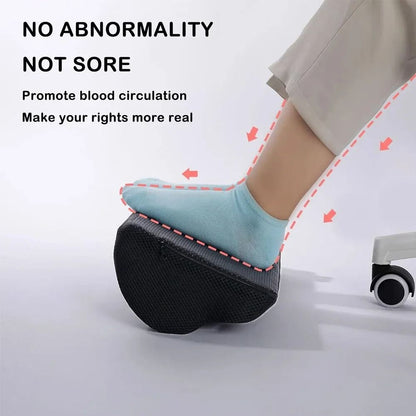 Memory Foam Foot Rest For Under Desk With Washable Cover 3