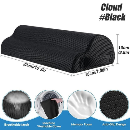 Memory Foam Foot Rest For Under Desk With Washable Cover 7
