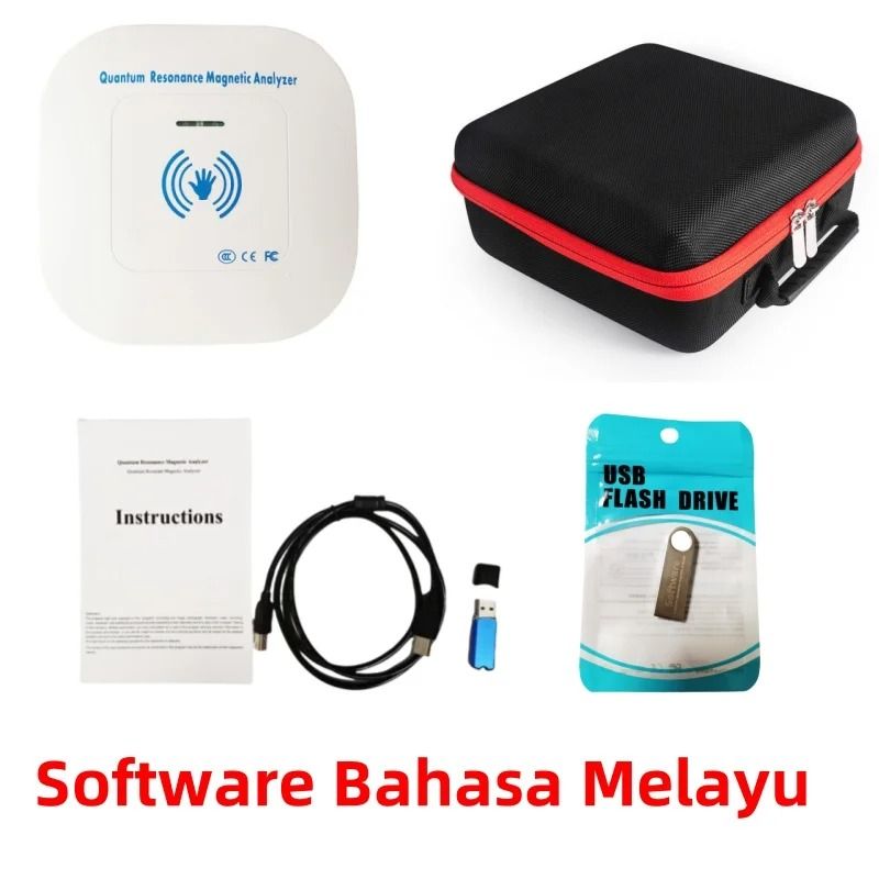 Portable Quantum Resonance Health Analyzer With USB Software Support 9
