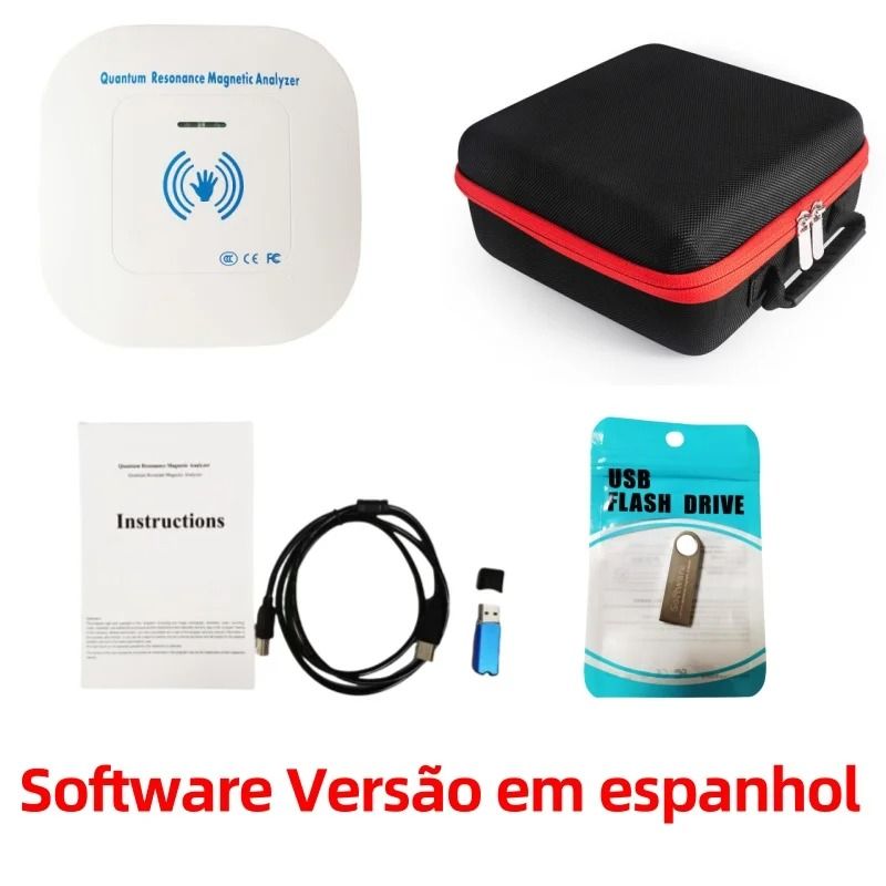 Portable Quantum Resonance Health Analyzer With USB Software Support 10