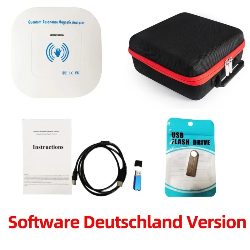 Portable Quantum Resonance Health Analyzer With USB Software Support 14
