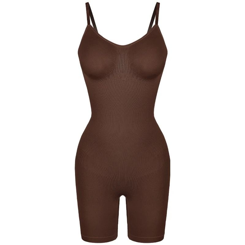 Women Bodysuit Shapewear Tummy Control Butt Lifter With Shorts 7