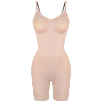 Women Bodysuit Shapewear Tummy Control Butt Lifter With Shorts 8