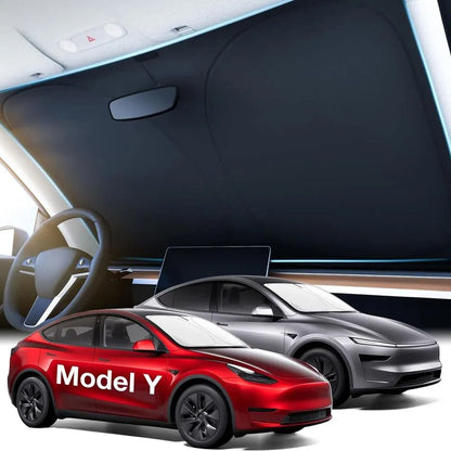 Tesla Model 3 And Model Y Sunroof Sunshade With UV Protection And Heat Insulation 7