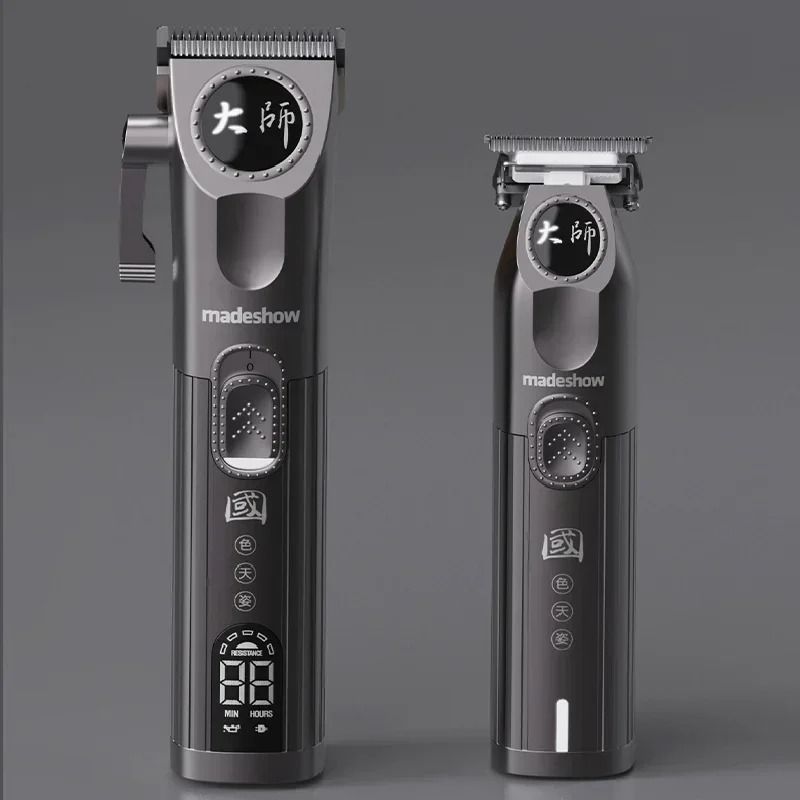Professional Cordless Hair Clipper Set with Multiple Kit Options