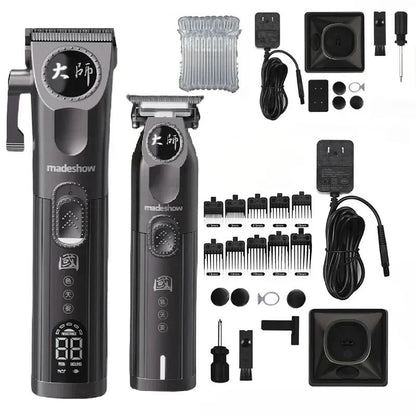 Professional Cordless Hair Clipper Set With Multiple Kit Options 6