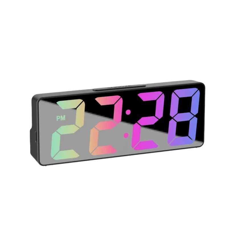 Digital Alarm Clock With Temperature And Adjustable Brightness 9