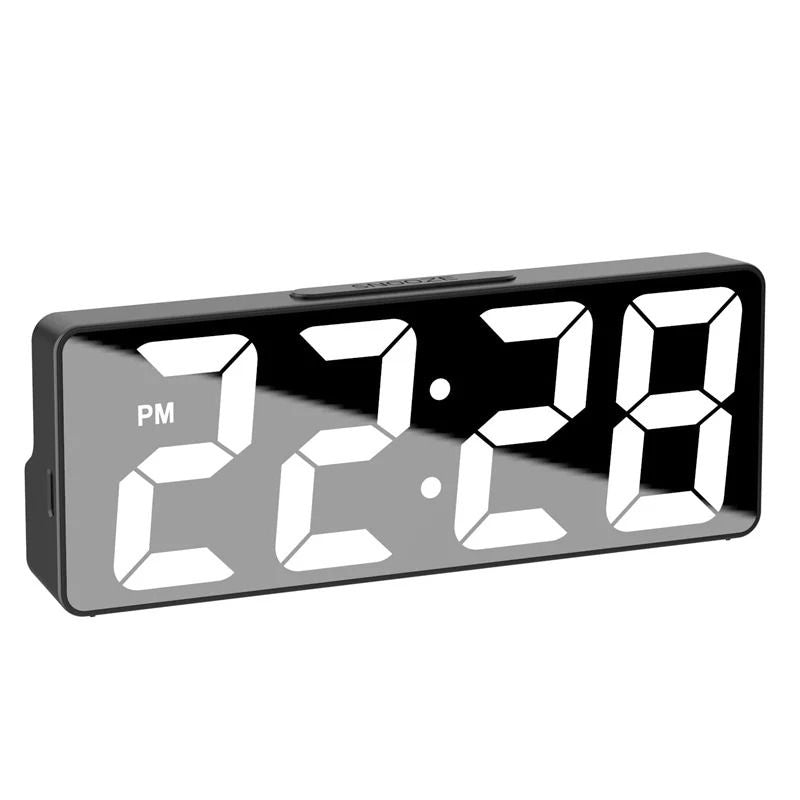 Digital Alarm Clock With Temperature And Adjustable Brightness 6