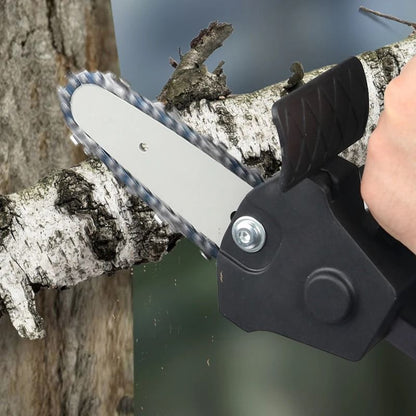 Mini Electric Drill To Chainsaw Converter 46 Inch Logging Saw Conversion Tool For Household And Gar 5