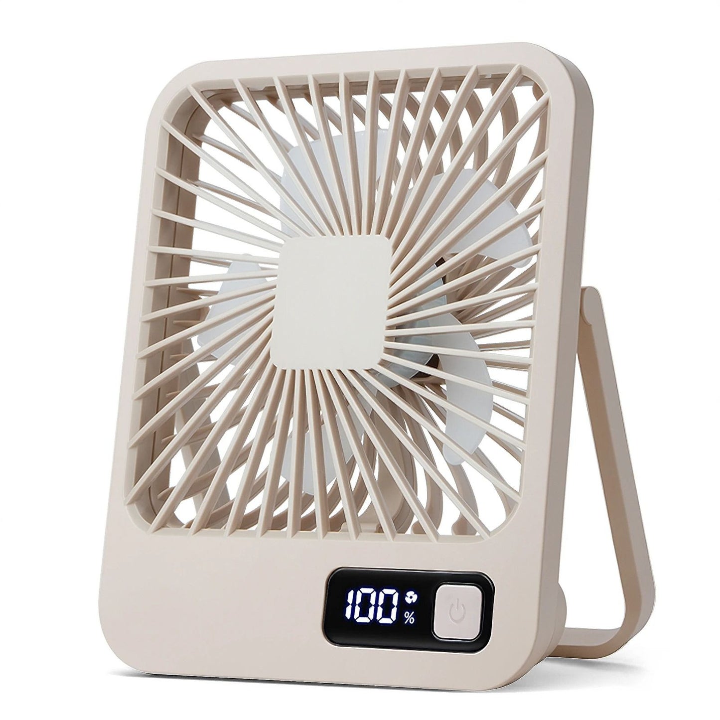 Portable USB Rechargeable Desk Fan With Adjustable Speeds 9