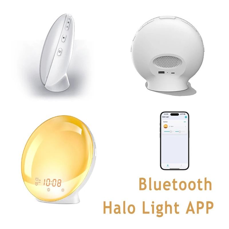 Wake Up Light Alarm Clock With Sunrise And Sunset Simulation 7