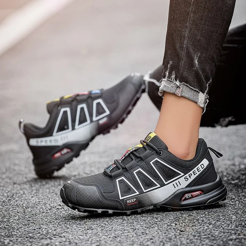 Mens Waterproof Hiking Shoes Outdoor Trainers Trekking Sneakers Anti Slip Hunting Tactical Shoes 3