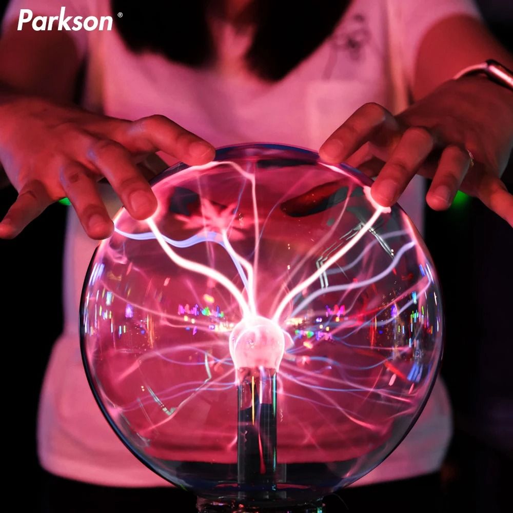 Magic Crystal Plasma Ball Lamp LED Night Light Gift for Kids and Bedroom Decor