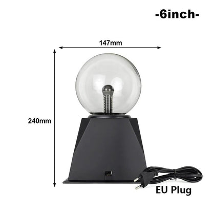 Magic Crystal Plasma Ball Lamp LED Night Light Gift For Kids And Bedroom Decor 10