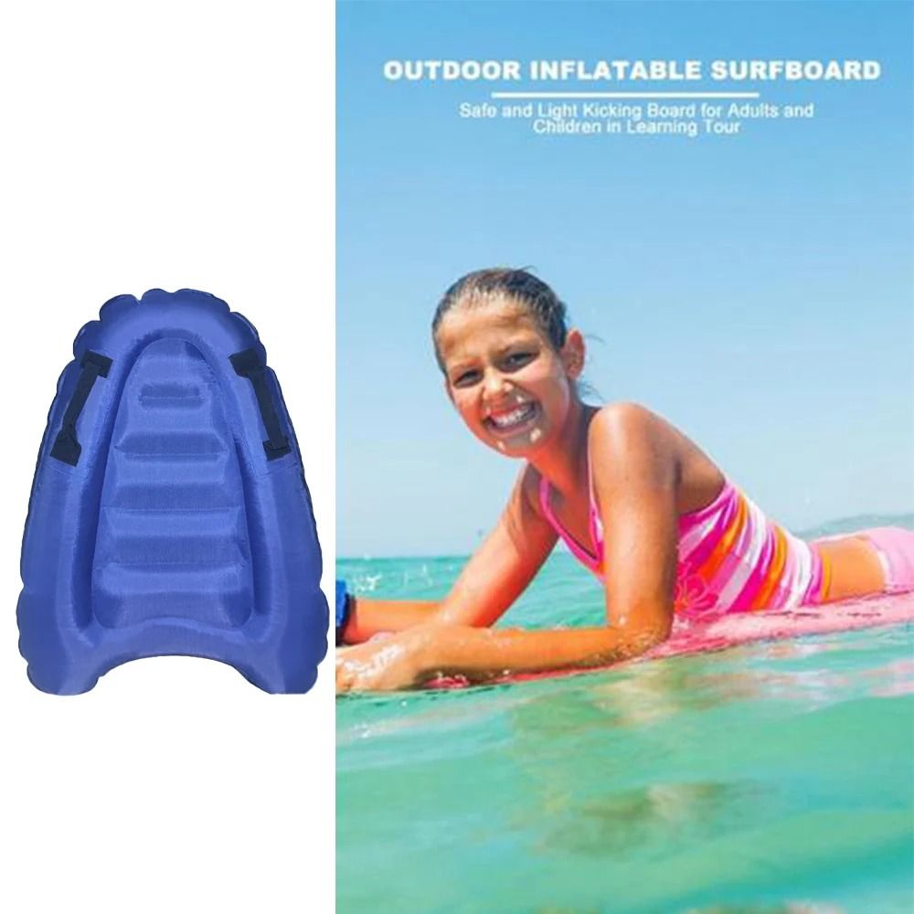 Oxford Cloth Inflatable Bed Surfboard Swimming Float 4