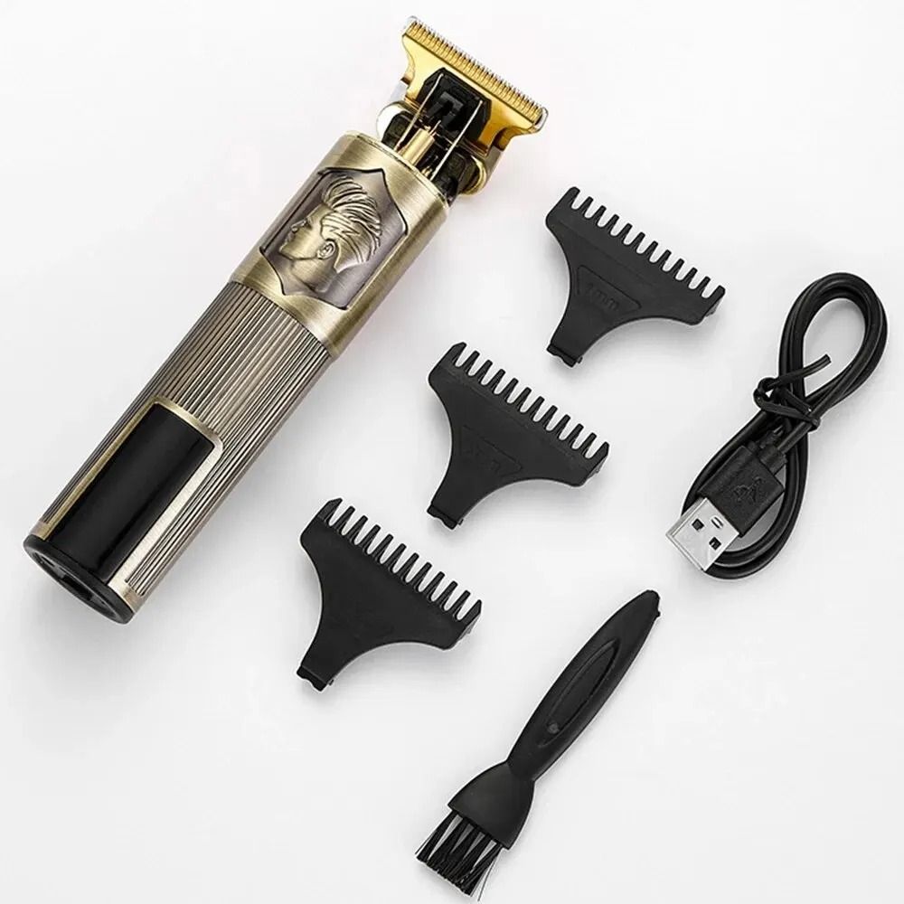 Rechargeable Hair Clipper With Three Speed Settings For Precision Trimming 8