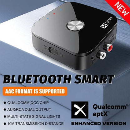 Specifications Hign-concerned Chemical None Support Apt-x Yes Support AAC Yes Model Number 2-IN-1 aptX Bluetooth Audio A