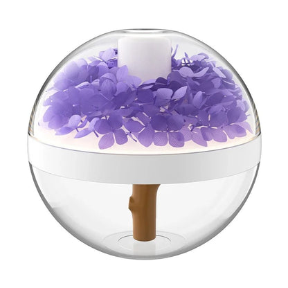 270ML Air Humidifier USB Rechargeable LED Light Mist Maker For Home Hydration 9