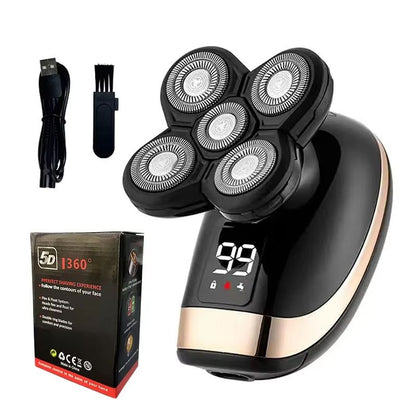 5in1 Electric Shaver For Men  Rechargeable Waterproof Razor With Beard Hair And Face Grooming Attac 6