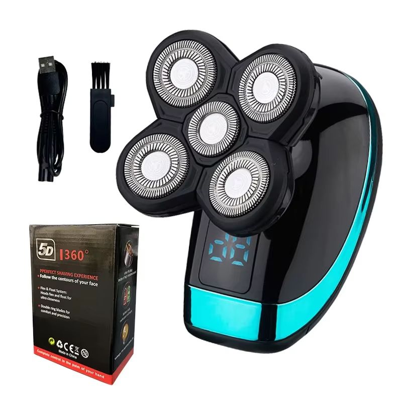 5in1 Electric Shaver For Men  Rechargeable Waterproof Razor With Beard Hair And Face Grooming Attac 8