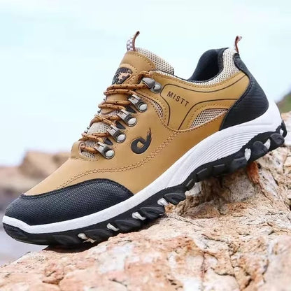 Men's Outdoor Hiking Shoes – Waterproof Anti-Slip Trail Sneakers for Camping, Mountaineering, and Running