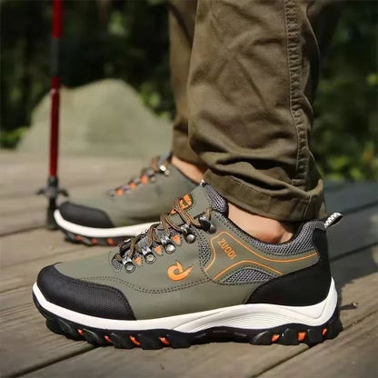 Mens Outdoor Hiking Shoes  Waterproof AntiSlip Trail Sneakers For Camping Mountaineering And Runnin 2