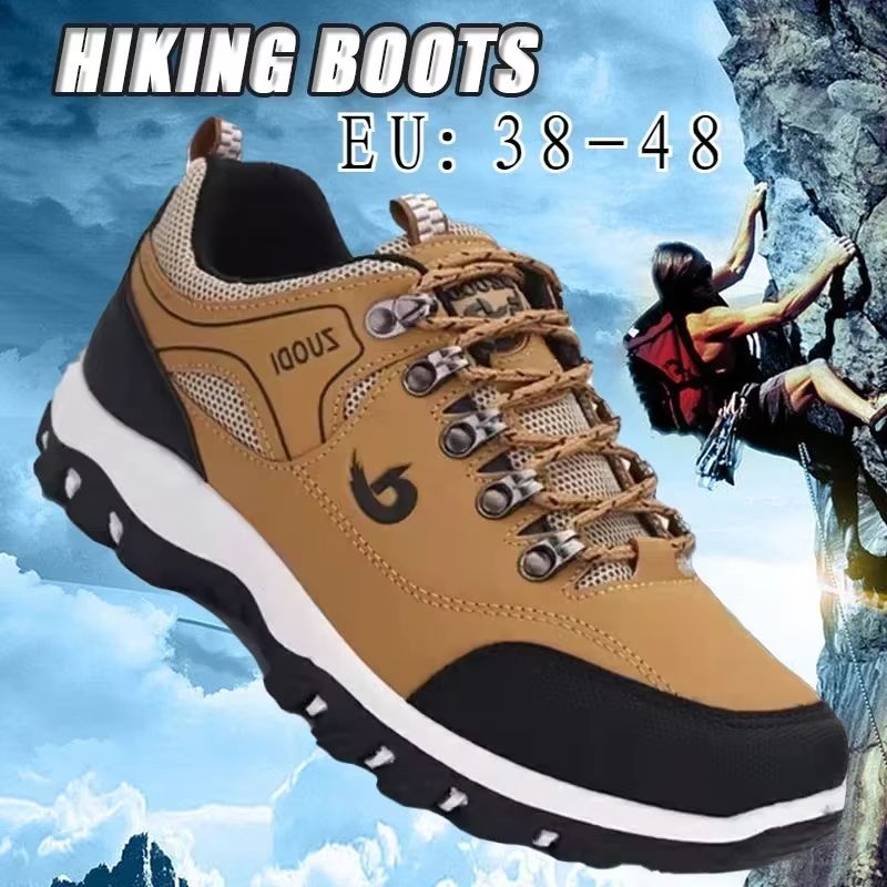 Mens Outdoor Hiking Shoes  Waterproof AntiSlip Trail Sneakers For Camping Mountaineering And Runnin 5