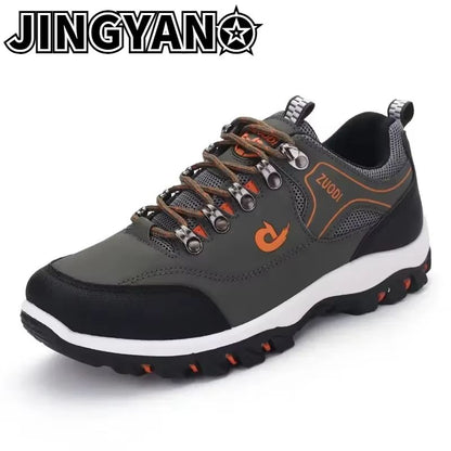 Mens Outdoor Hiking Shoes  Waterproof AntiSlip Trail Sneakers For Camping Mountaineering And Runnin 6