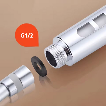 High Pressure Water Saving Filter Shower Head With Spray Modes Handheld Design One Button Stop Bath 6