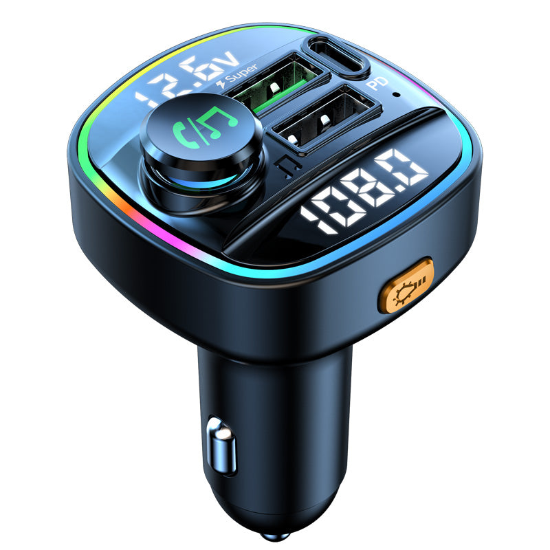 225W Super Fast Charge Bluetooth 50 FM Transmitter For Car Handsfree Call MP3 Player Dual USB Quick 4
