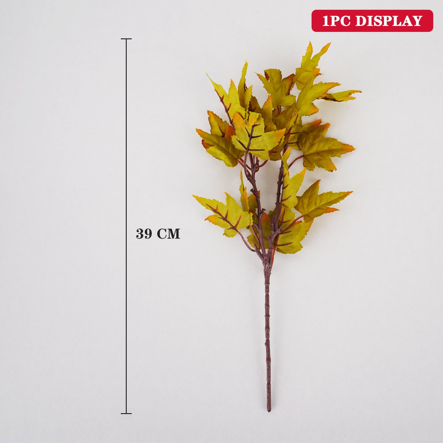 Fall Artificial Maple Leaf Flowers Bouquet Fake Plant For Home Room Decor Wedding Party Decoration  9