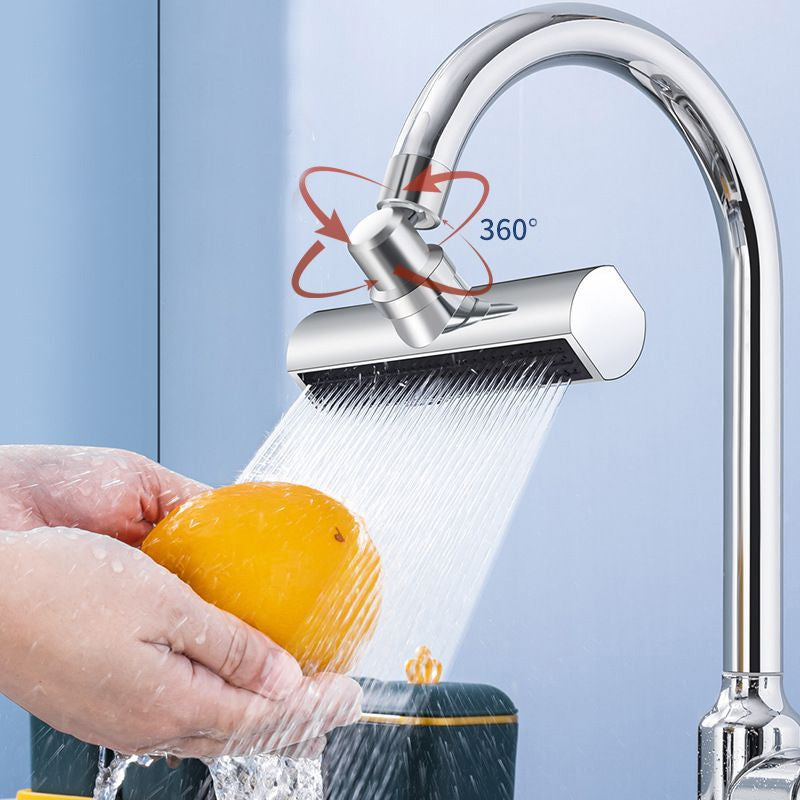 Multi-function Faucet Extender with Three-speed Waterfall Water Outlet, Rotating Splash-proof Universal Nozzle