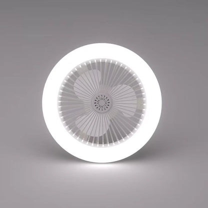 Rotatable 3in1 Ceiling Fan Lamp With Remote Control  E27 Base LED Lighting For Bedroom  Living Room 2